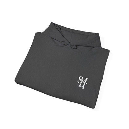 Hoodie — Minimal 'Think Outside The Box' Abstract Logo Pullover