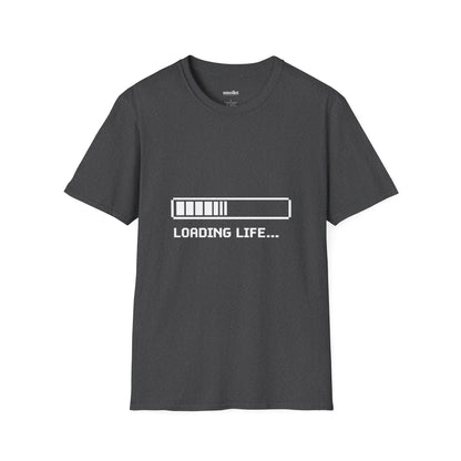 Loading Life T‑Shirt — Minimal Progress Bar Graphic Tee