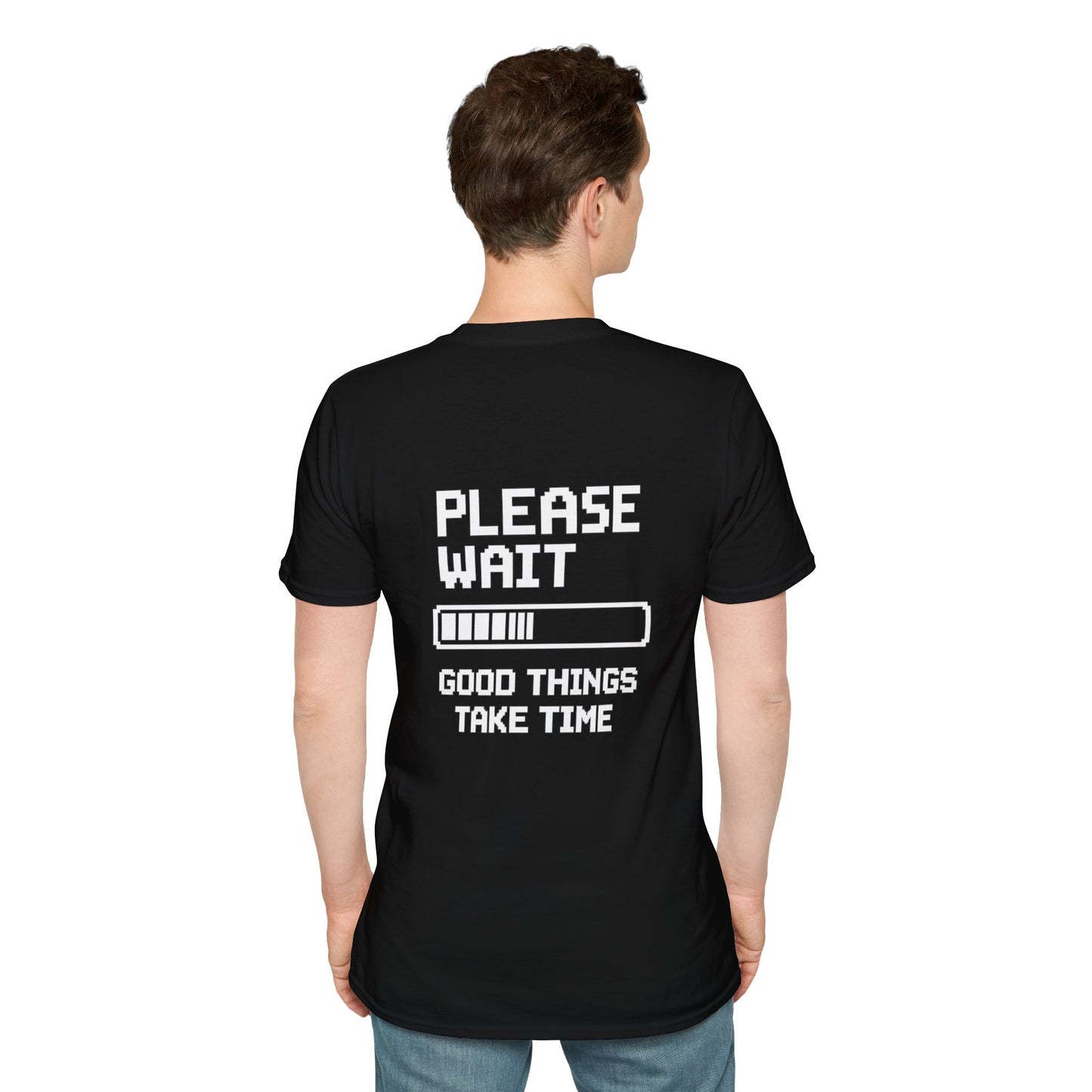Loading Life T‑Shirt — Minimal Progress Bar Graphic Tee