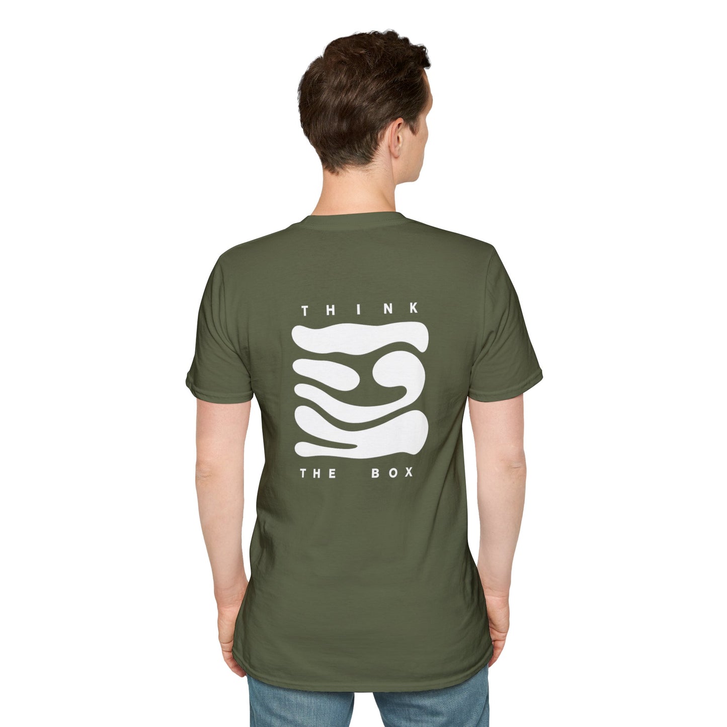 Think Outside the Box T-Shirt — Inspirational Graphic Tee