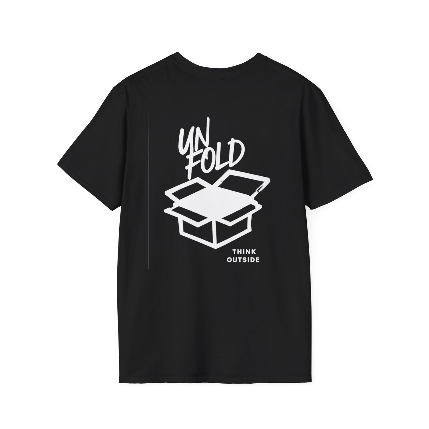 Think Outside the Box T-Shirt — Unfold the Box Graphic Tee