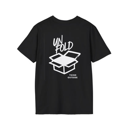Think Outside the Box T-Shirt — Unfold the Box Graphic Tee