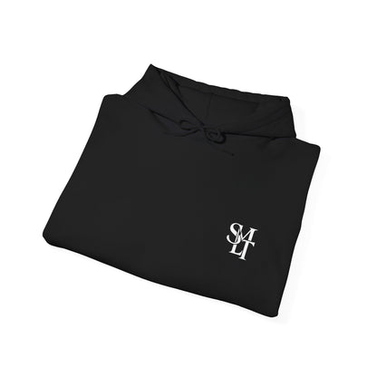 Hoodie — Minimal 'Think Outside The Box' Abstract Logo Pullover