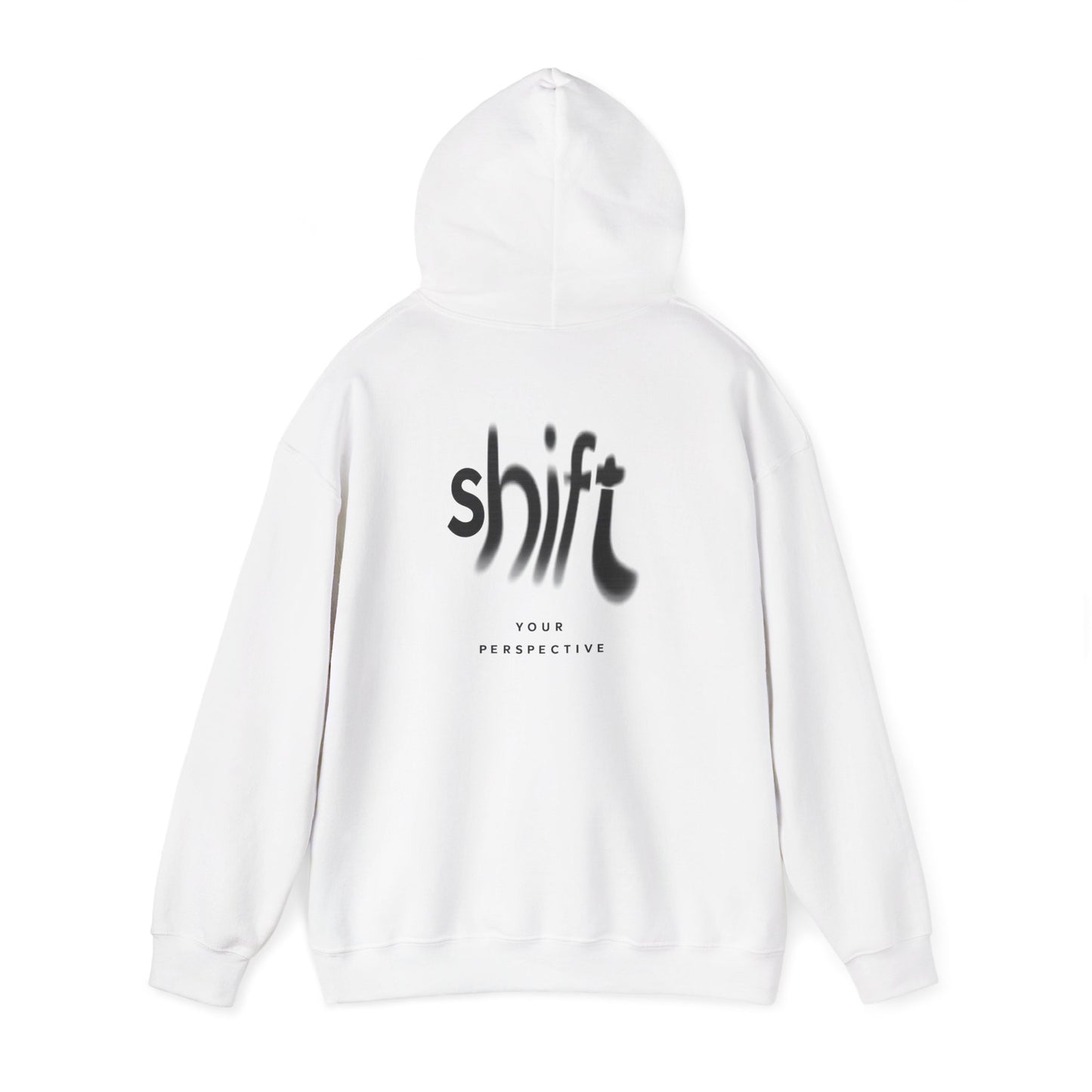 Hoodie — "Shift Your Perspective" Minimal Logo Pullover